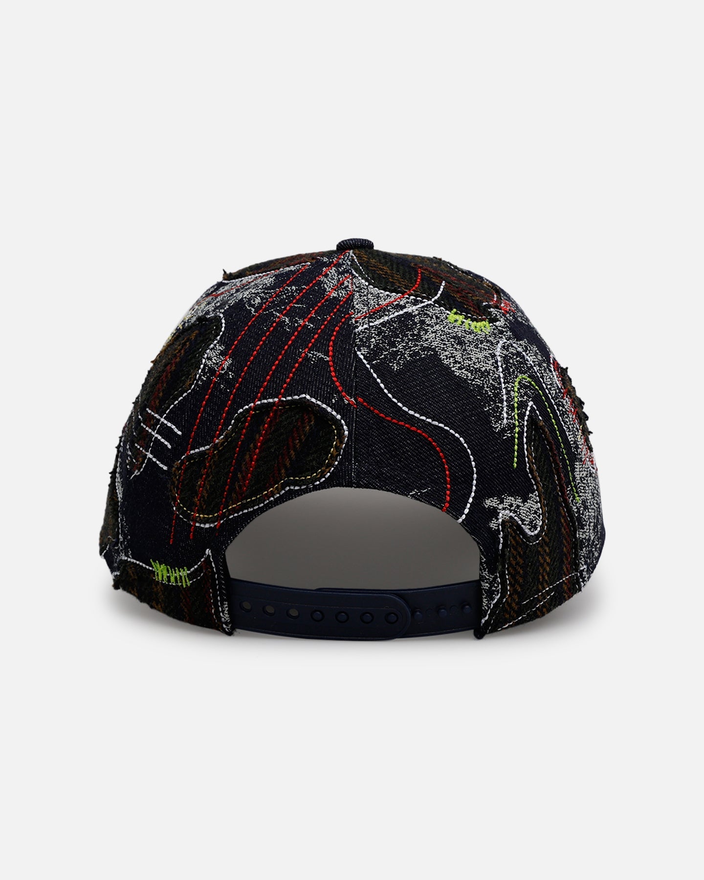 New Era Atlanta Braves 'Running Stitch' 9FORTY A-Frame Snapback Multi