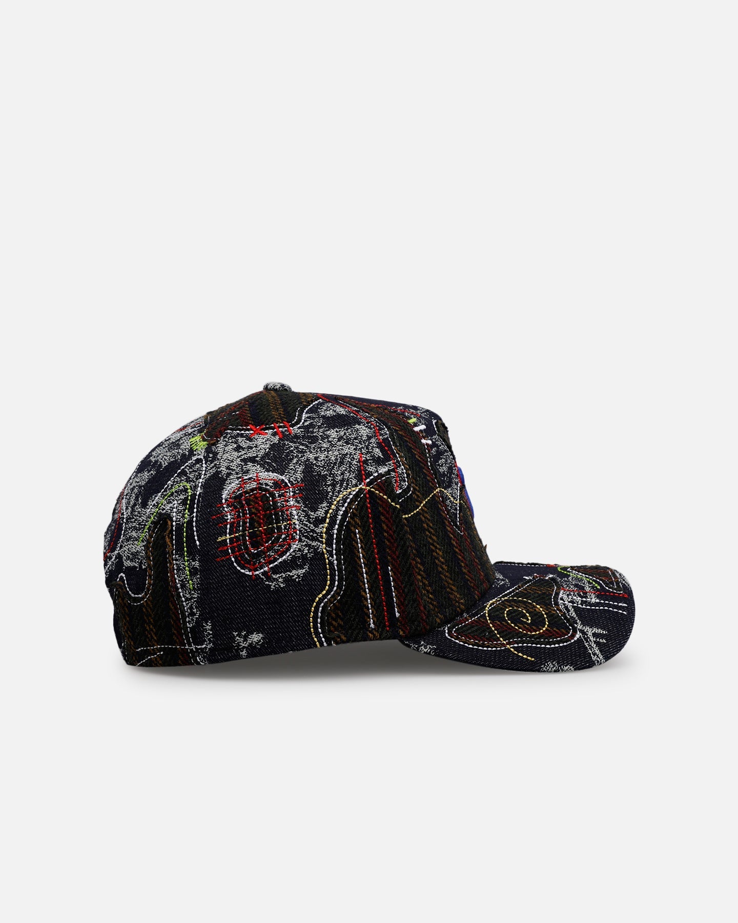 New Era Chicago Cubs 'Running Stitch' 9FORTY A-Frame Snapback Multi