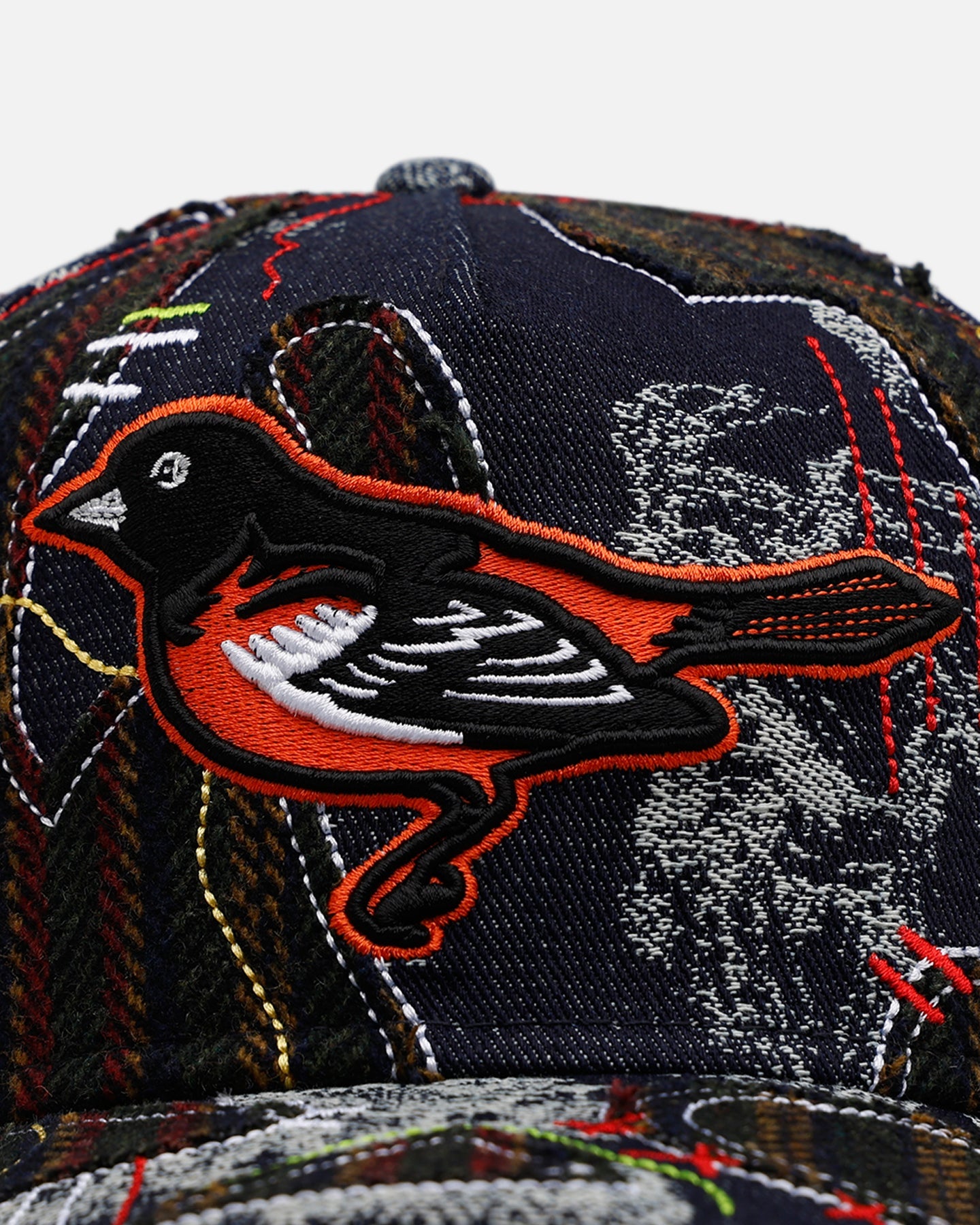 New Era Baltimore Orioles 'Running Stitch' 9FORTY A-Frame Snapback Multi