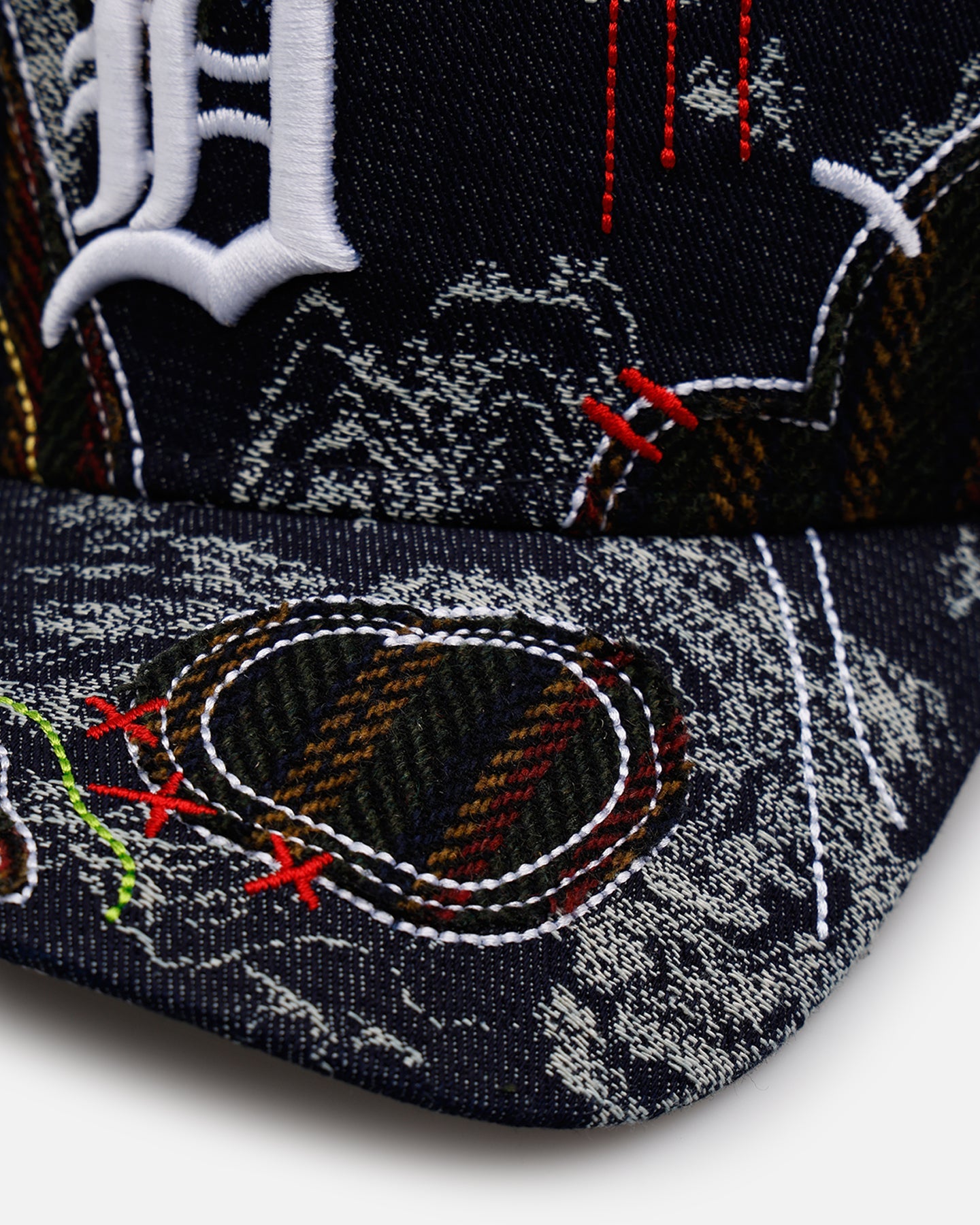 New Era Detroit Tigers 'Running Stitch' 9FORTY A-Frame Snapback Multi