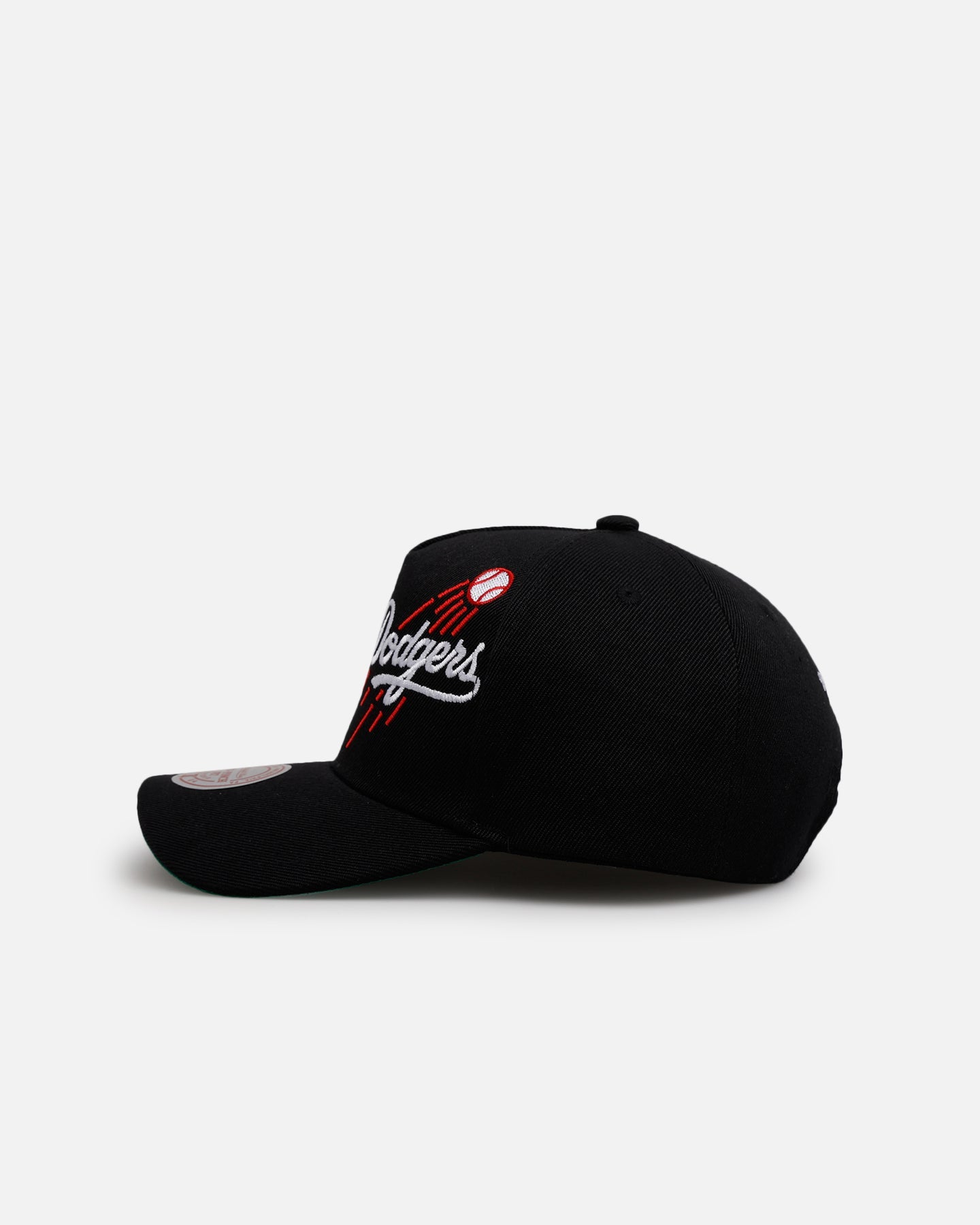 Mitchell & Ness Los Angeles Dodgers 'Busted' Pro Pinch Snapback Black