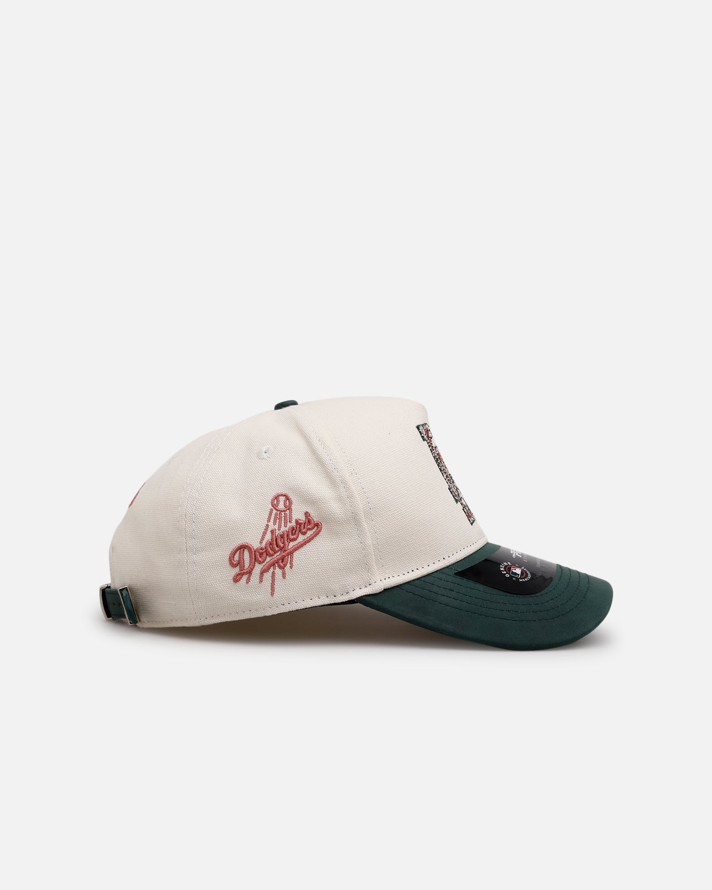 Pro Standard Los Angeles Dodgers 'Tapestry 2.0' Pinch Front Strapback Dark Green