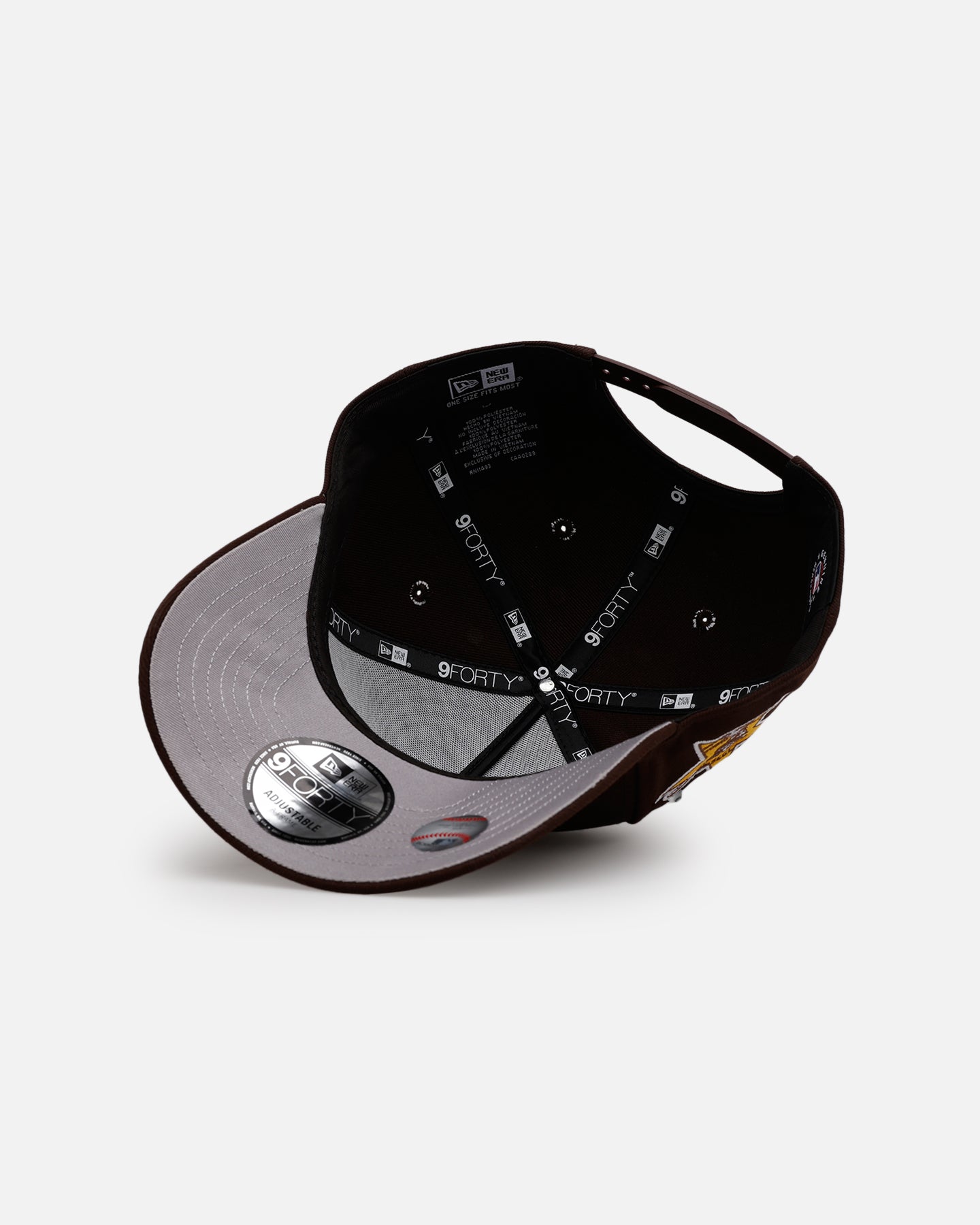 New Era San Diego Padres 'Embellishment' 9FORTY A-Frame Snapback Brown