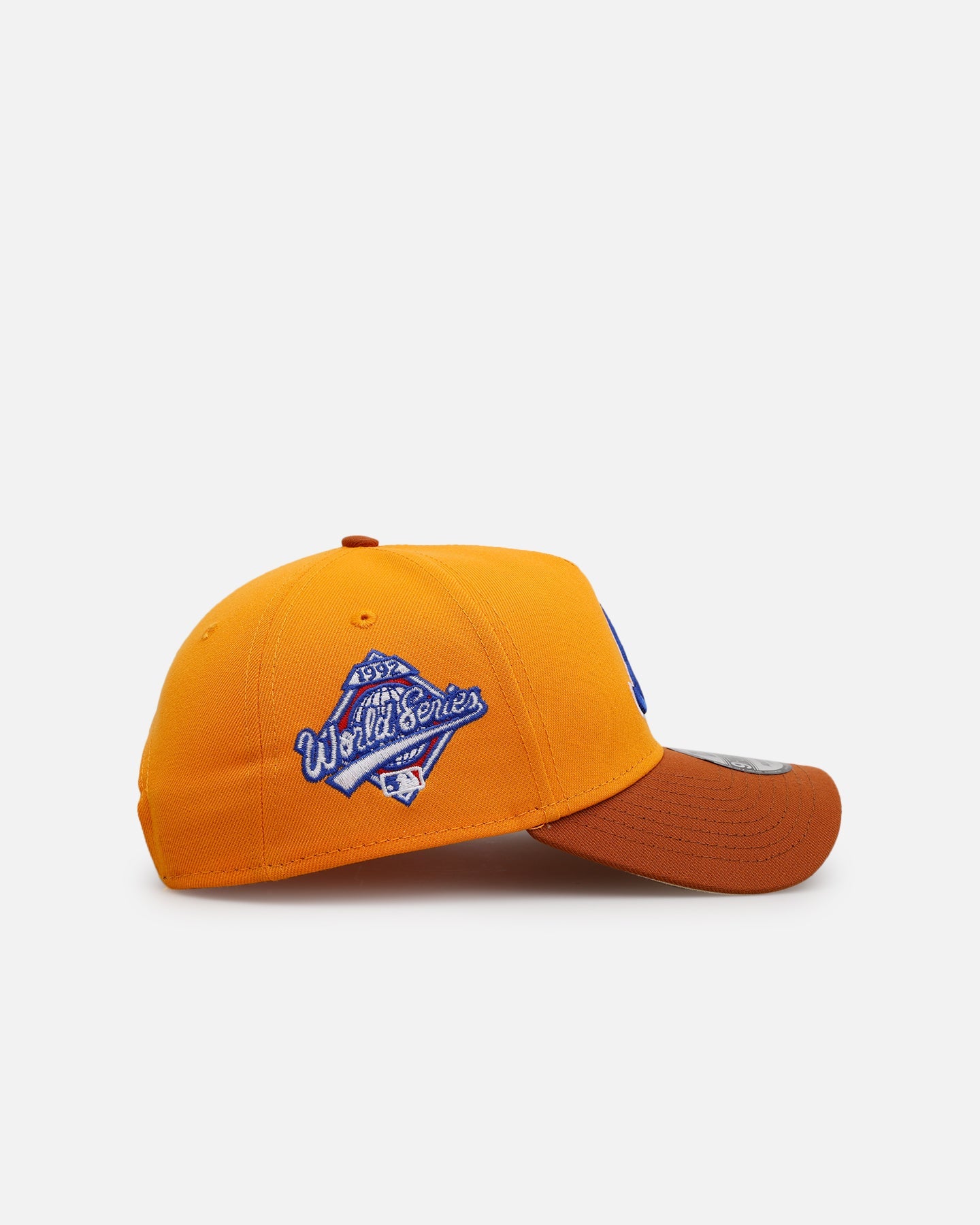New Era Atlanta Braves 'Beer' 9FORTY A-Frame Snapback Gold/Brown