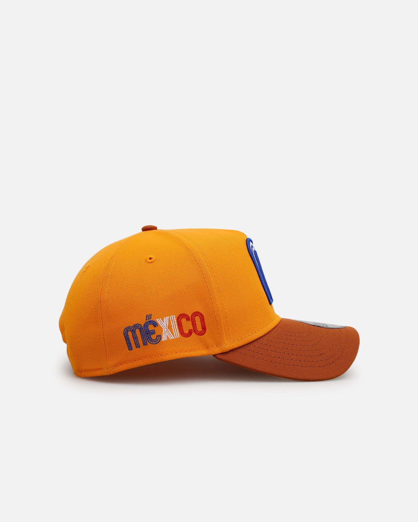 New Era Mexico National Baseball Team 'Beer' 9FORTY A-Frame Snapback Gold/Brown