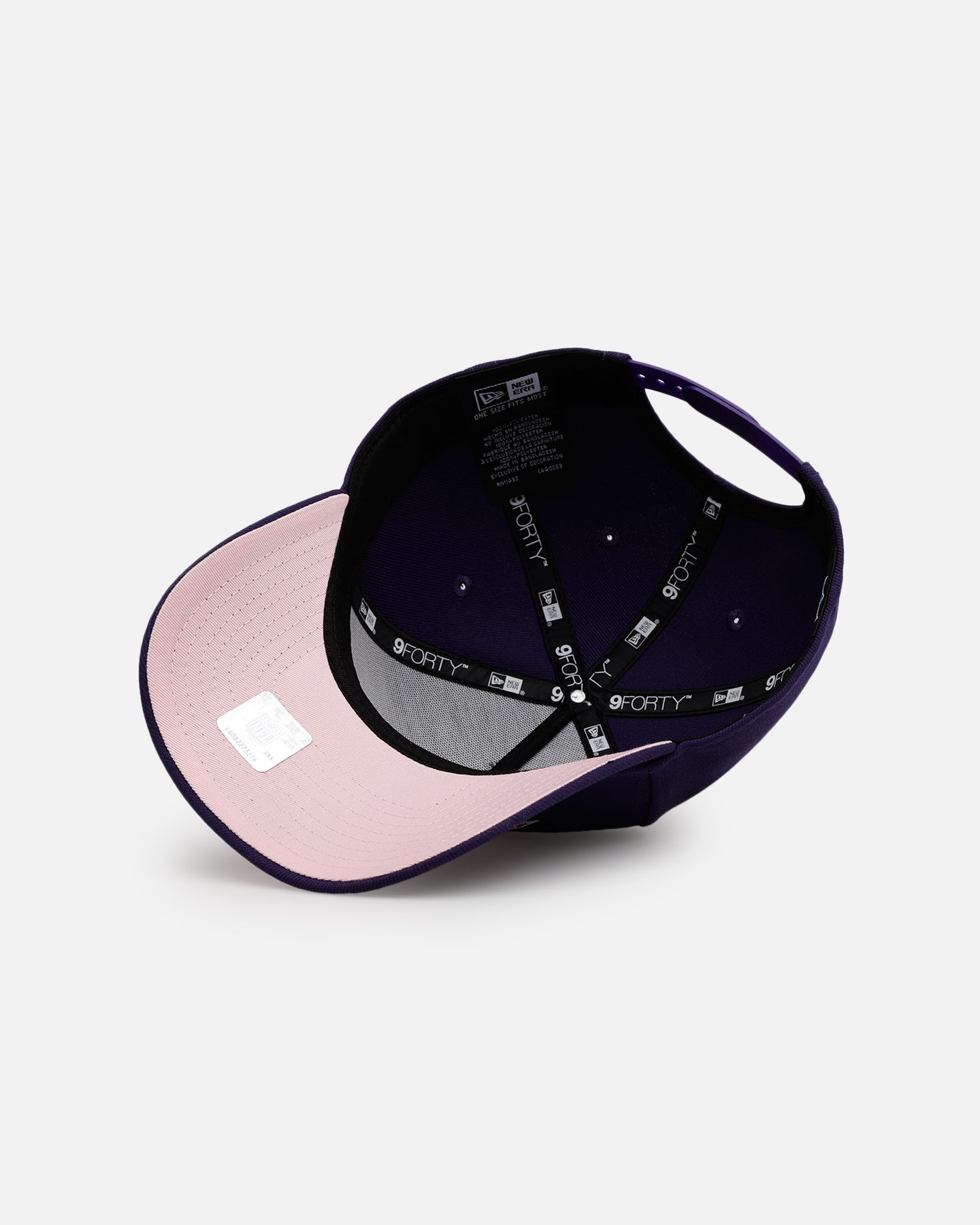 New Era Baltimore Ravens 'Team Color Hearts' 9FORTY A-Frame Snapback Official Team Color