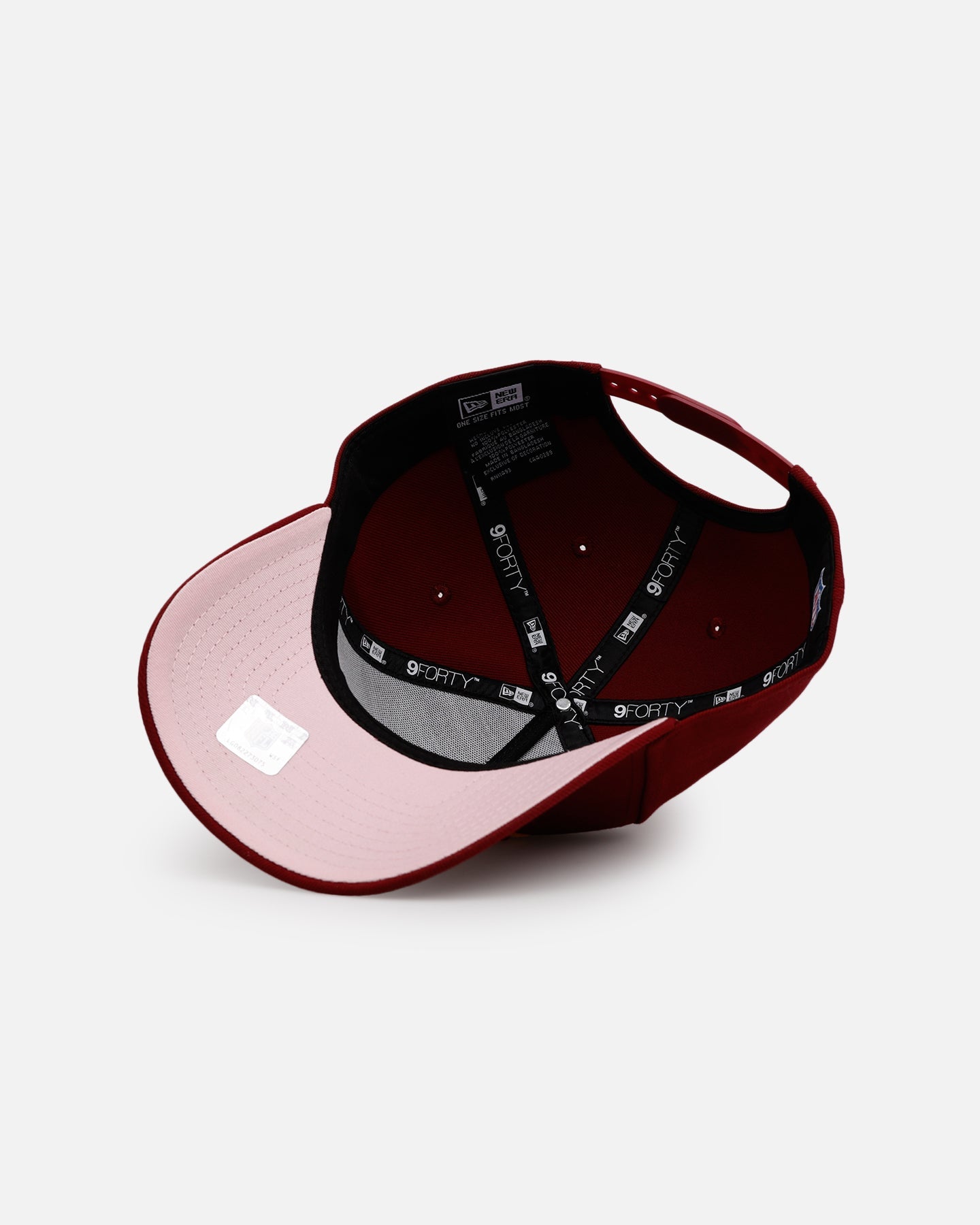 New Era Washington Commanders 'Team Color Hearts' 9FORTY A-Frame Snapback Official Team Color
