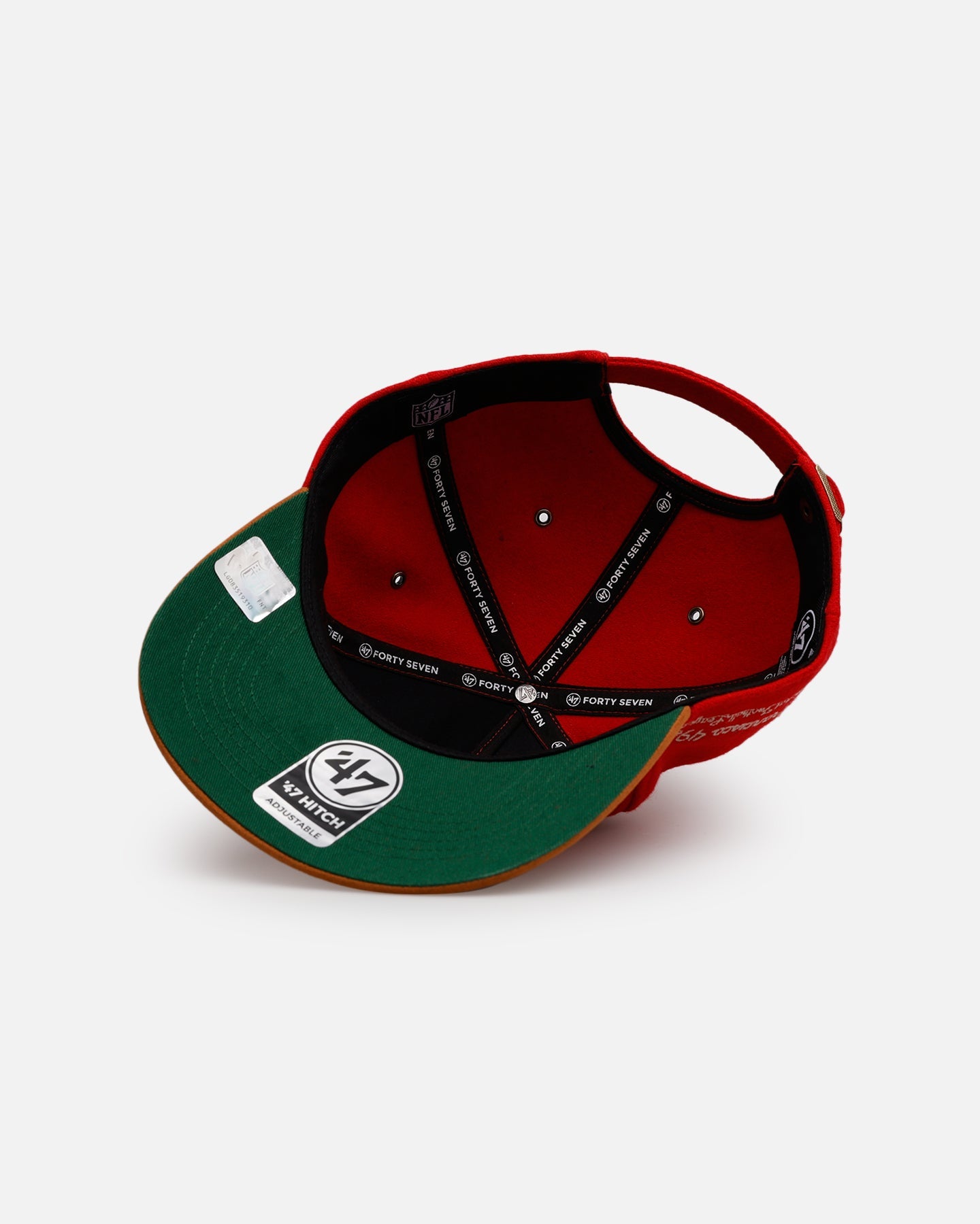 47 Brand San Francisco 49ers 'Golden Age' 47 Hitch Strapback Red