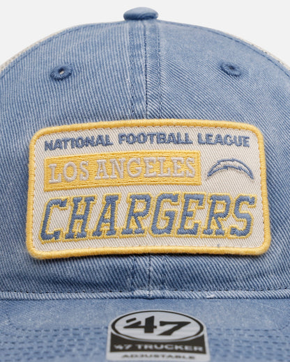 47 Brand Los Angeles Chargers 'Canteen' '47 Trucker Snapback Blue