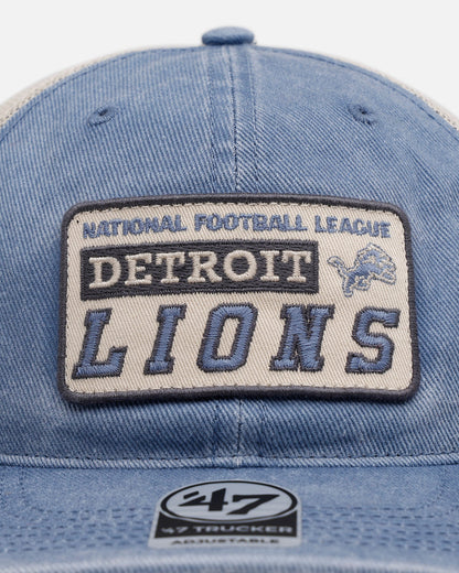 47 Brand Detroit Lions 'Canteen' '47 Trucker Snapback Blue