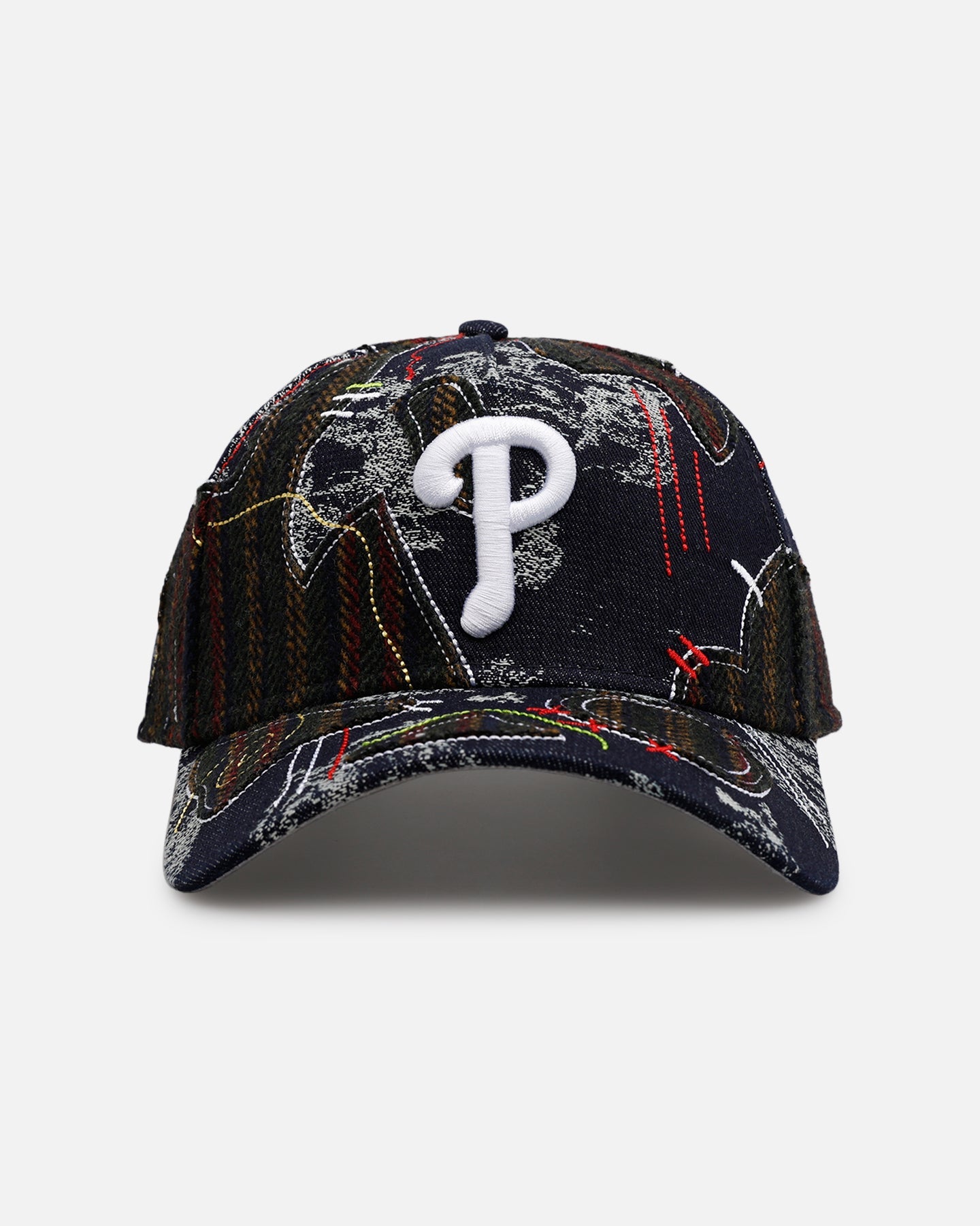 New Era Philadelphia Phillies 'Running Stitch' 9FORTY A-Frame Snapback Multi