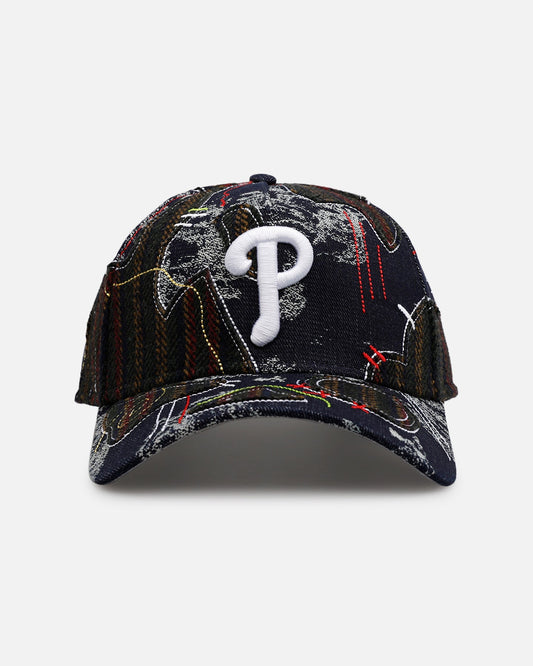 New Era Philadelphia Phillies 'Running Stitch' 9FORTY A-Frame Snapback Multi