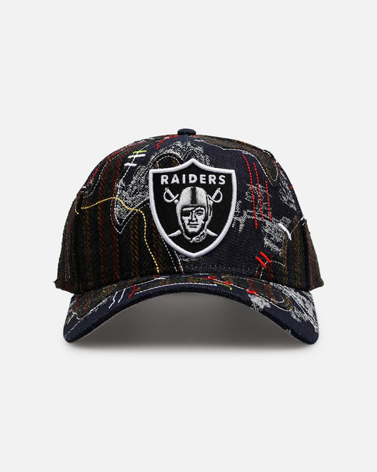 New Era Las Vegas Raiders 'Running Stitch' 9FORTY A-Frame Snapback Multi