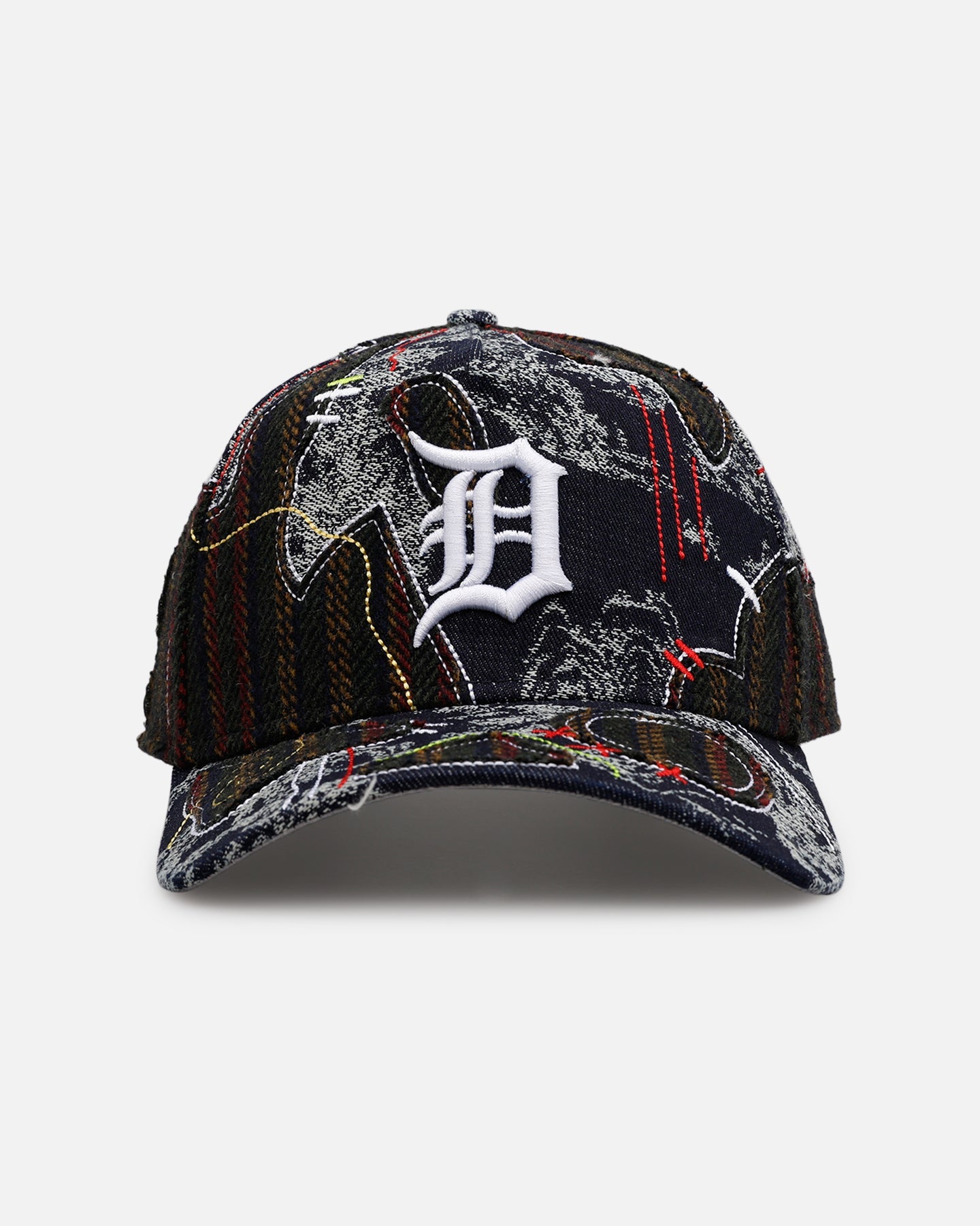 New Era Detroit Tigers 'Running Stitch' 9FORTY A-Frame Snapback Multi