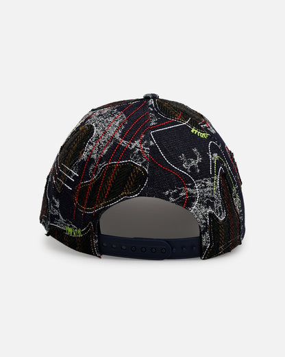 New Era Detroit Tigers 'Running Stitch' 9FORTY A-Frame Snapback Multi