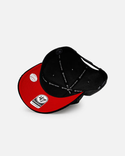 47 Brand Atlanta Braves 'Black & Red' 47 Offside Snapback Black/Red