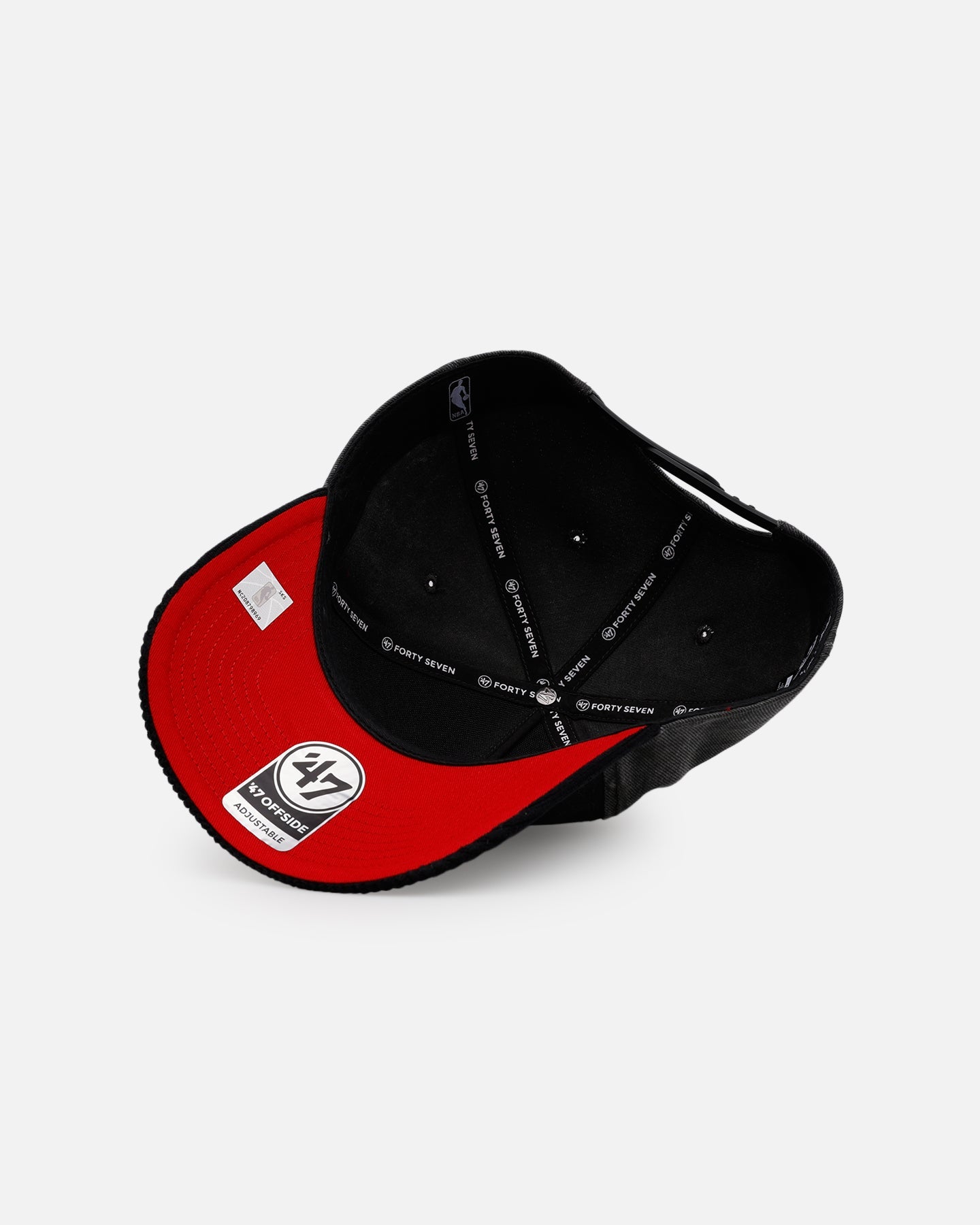 47 Brand Chicago Bulls 'Black & Red' 47 Offside Snapback Black/Red