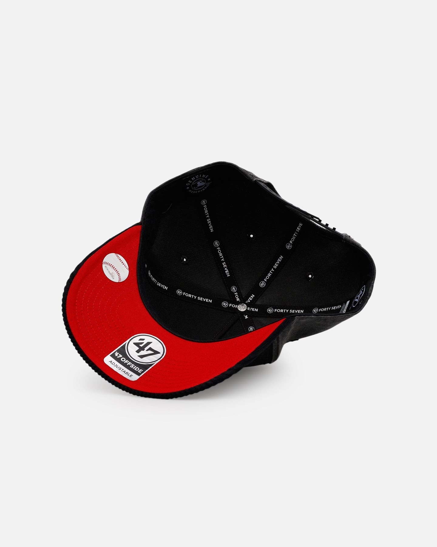47 Brand Los Angeles Dodgers 'Black & Red' 47 Offside Snapback Black/Red