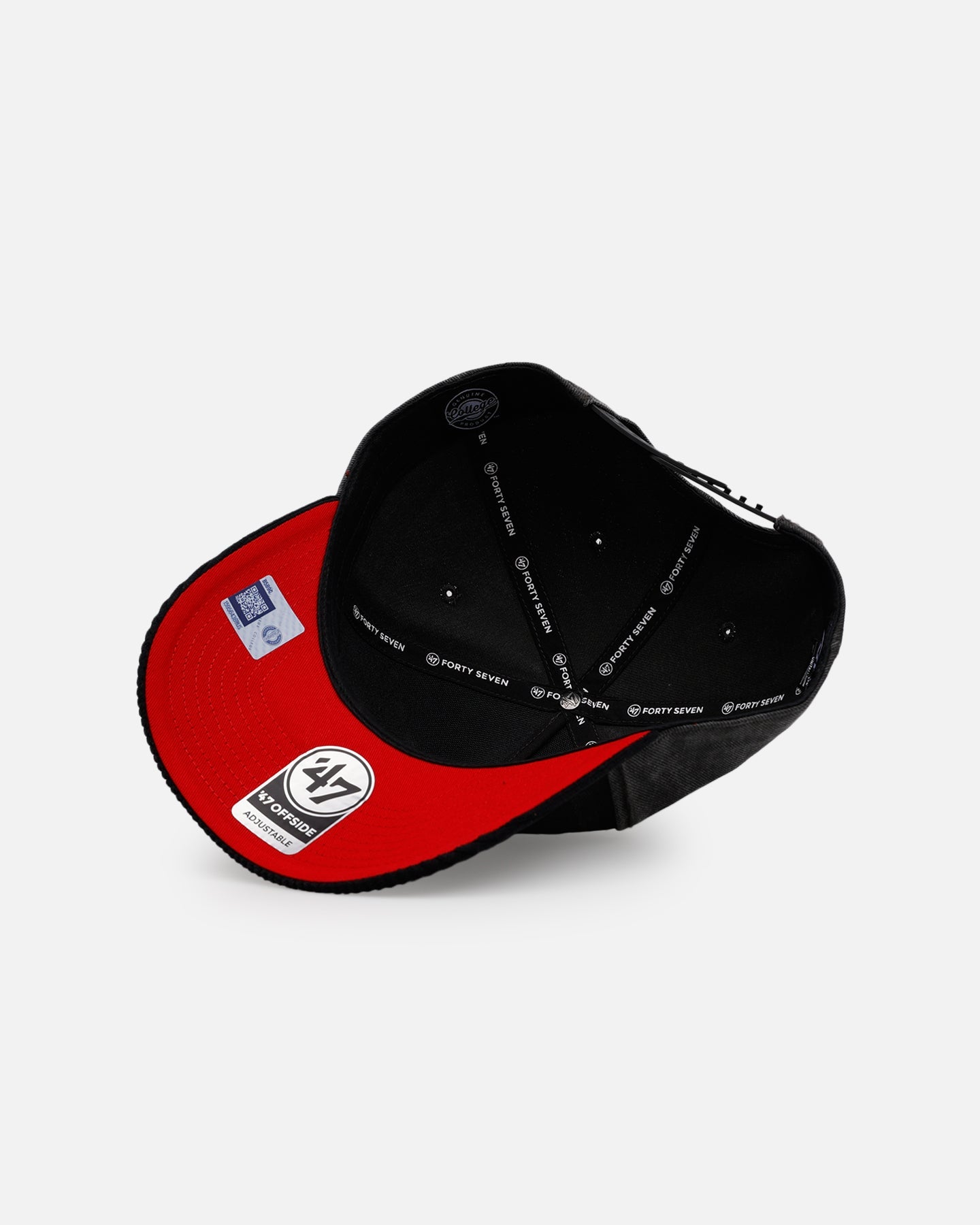 47 Brand Green Bay Packers 'Black & Red' 47 Offside Snapback Black/Red