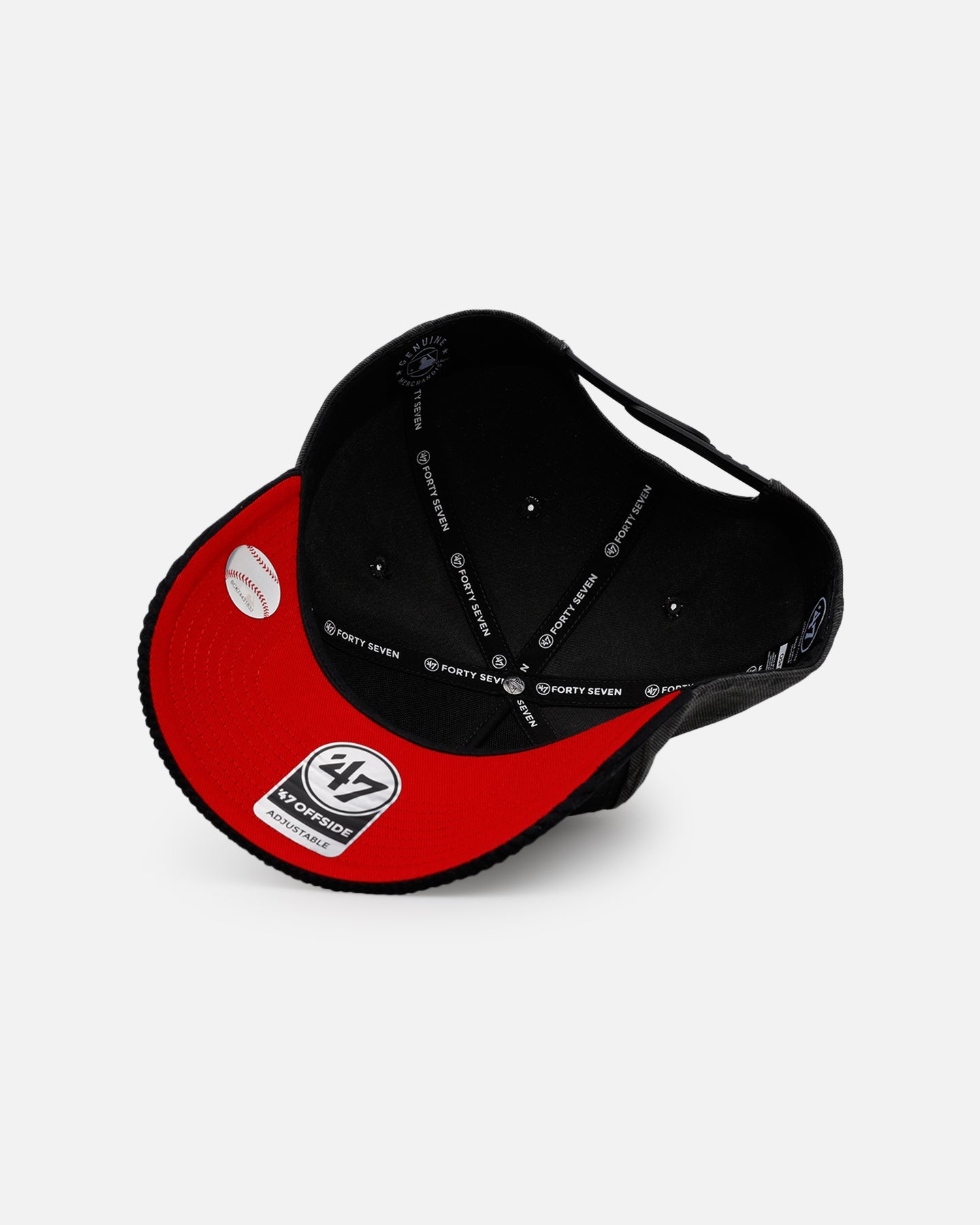 47 Brand New York Yankees 'Black & Red' 47 Offside Snapback Black/Red