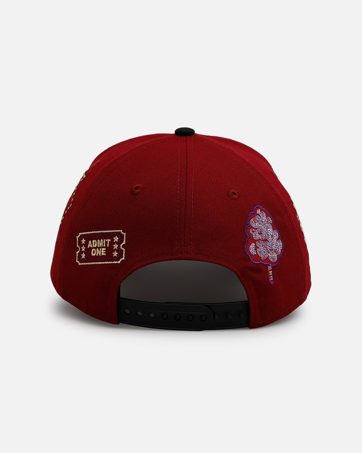 New Era Los Angeles Dodgers 'Carnival' 9FORTY A-Frame Snapback Cardinal