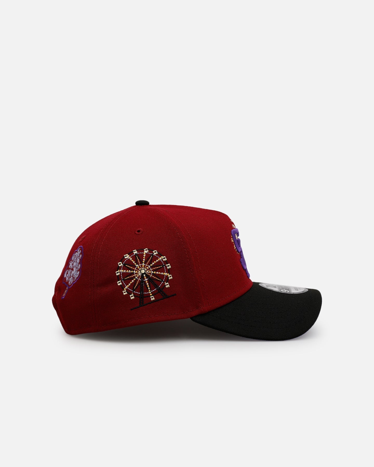 New Era San Diego Padres 'Carnival' 9FORTY A-Frame Snapback Cardinal