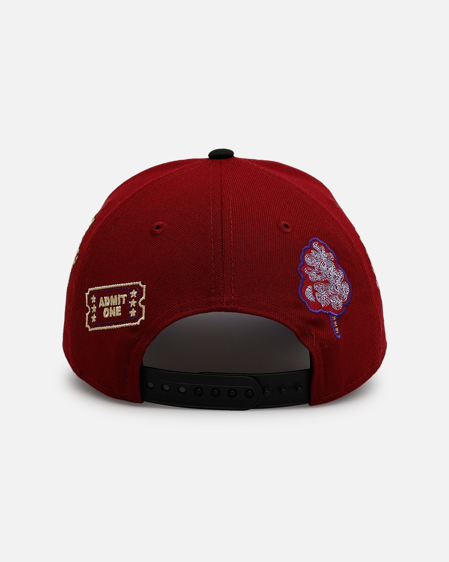 New Era Texas Rangers 'Carnival' 9FORTY A-Frame Snapback Cardinal