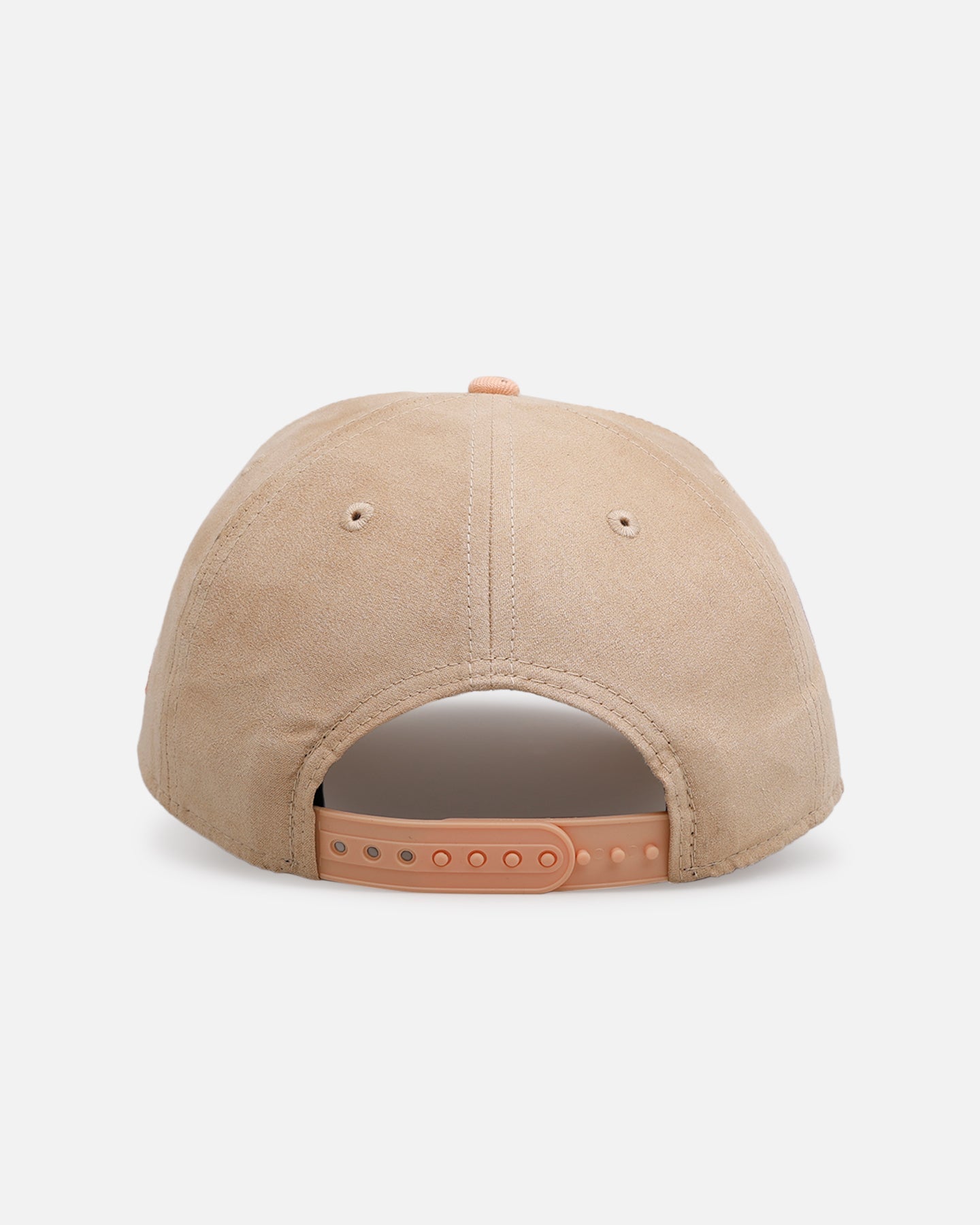 New Era Atlanta Braves 'Peach Suede' 9FORTY A-Frame Snapback Peach