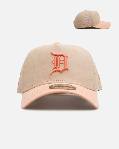 New Era Detroit Tigers 'Peach Suede' 9FORTY A-Frame Snapback Peach