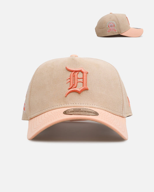 New Era Detroit Tigers 'Peach Suede' 9FORTY A-Frame Snapback Peach
