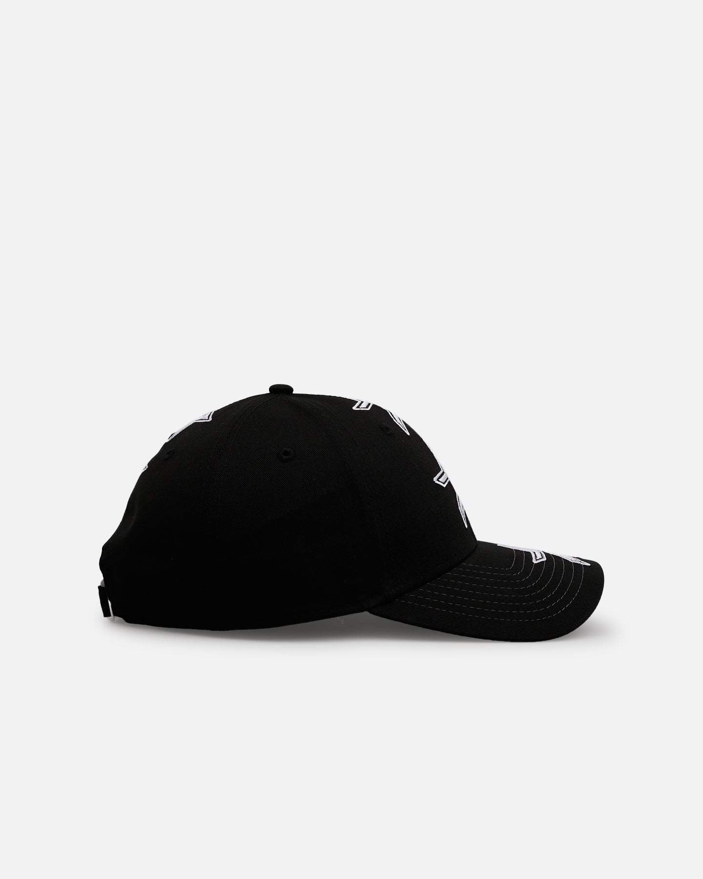 New Era Houston Astros 'Spine' 9FORTY A-Frame Strapback Black/White