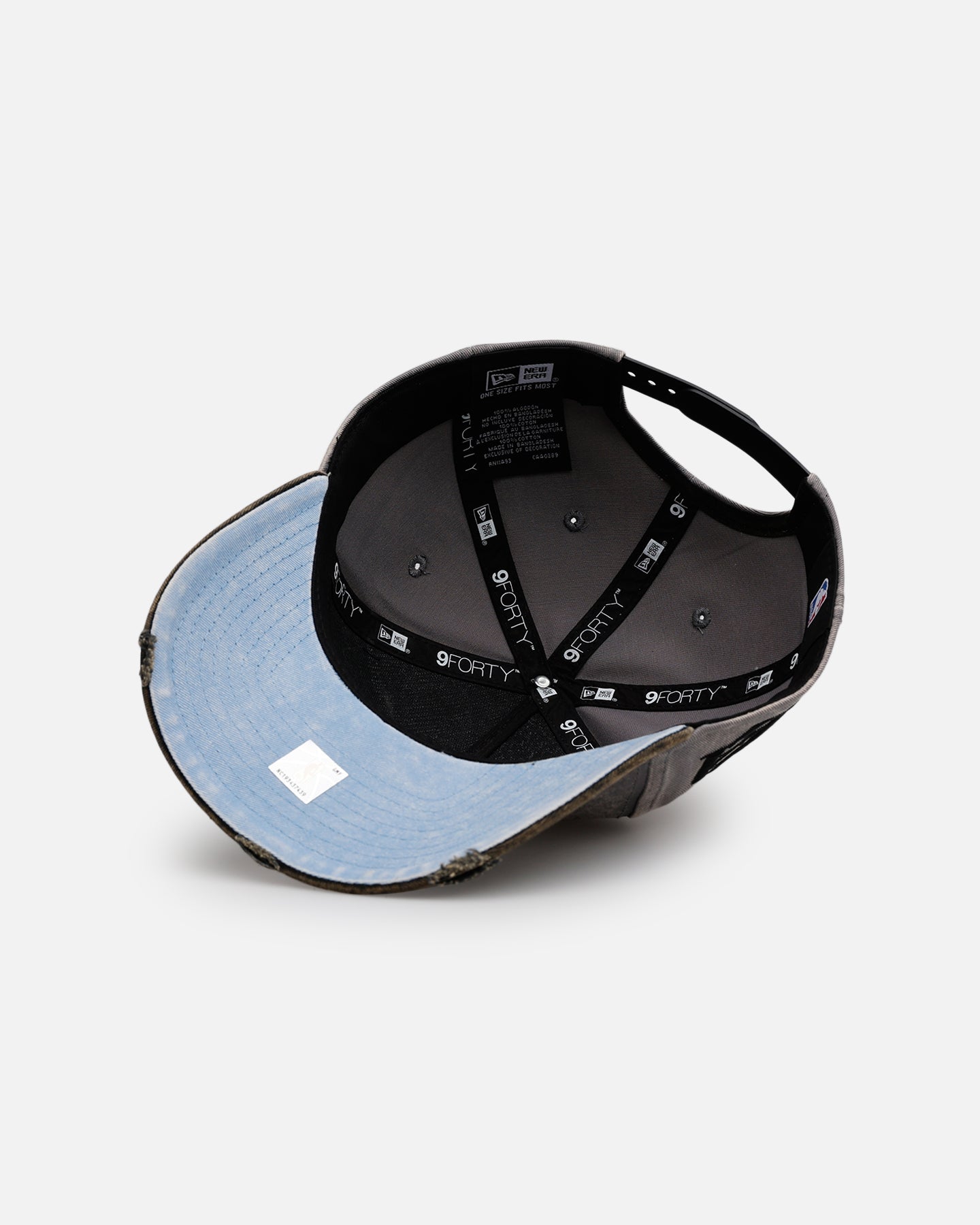 New Era Los Angeles Lakers 'Washed Storm Gray' 9FORTY A-Frame Snapback Gray