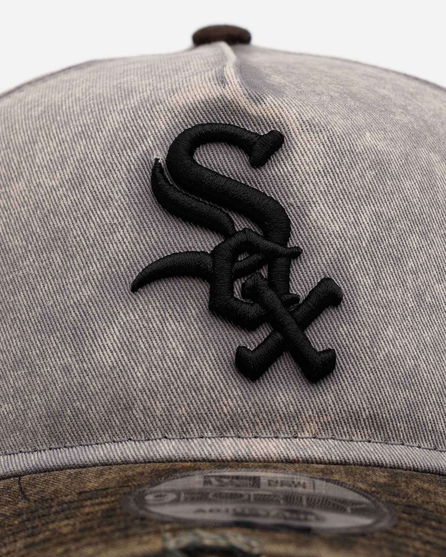 New Era Chicago White Sox 'Washed Storm Gray' 9FORTY A-Frame Snapback Gray