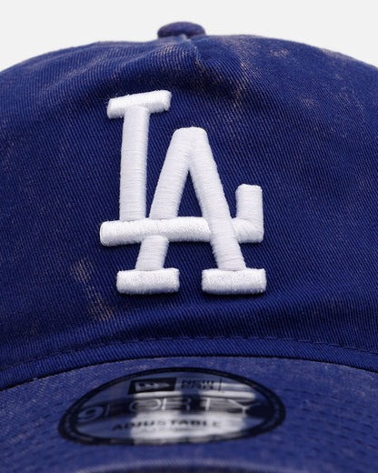 New Era Los Angeles Dodgers 'Washed Team Color' Unstructured 9FORTY A-Frame Snapback Official Team Color