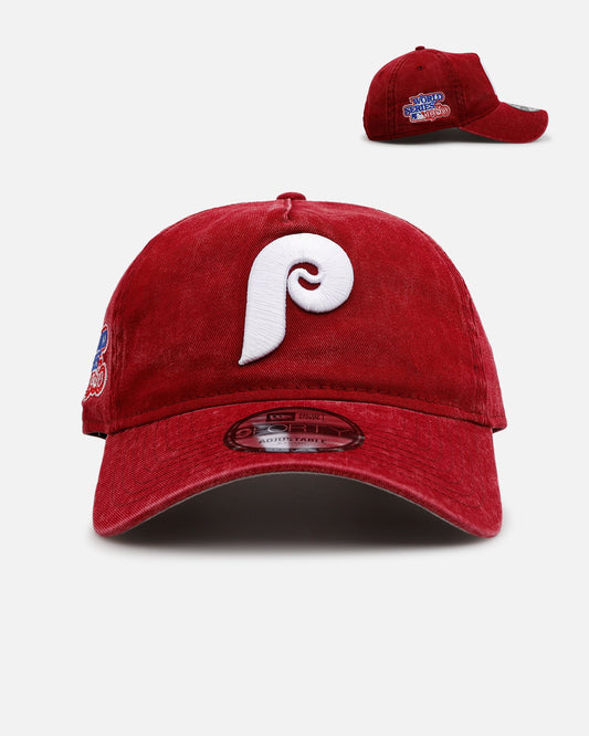 New Era Philadelphia Phillies 'Washed Team Color' Unstructured 9FORTY A-Frame Snapback Official Team Color