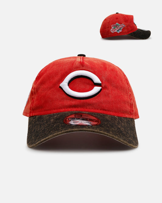 New Era Cincinnati Reds 'Washed Team Color' Unstructured 9FORTY A-Frame Snapback Official Team Color