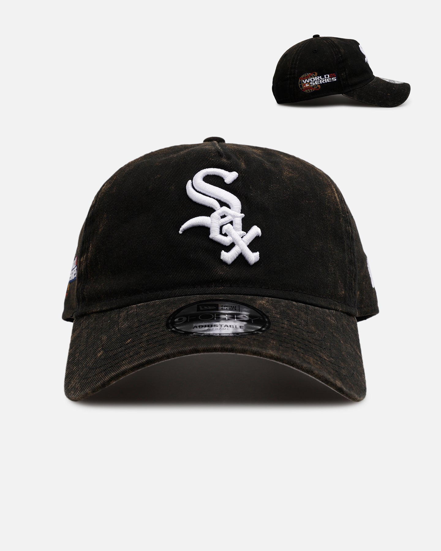 New Era Chicago White Sox 'Washed Team Color' Unstructured 9FORTY A-Frame Snapback Official Team Color
