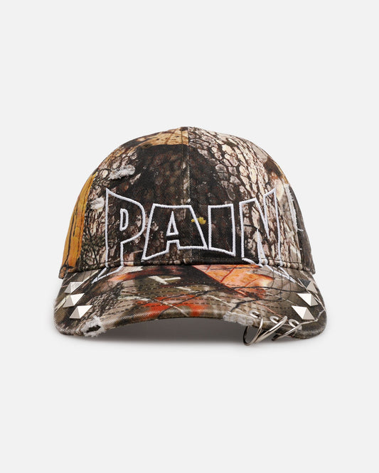 Loiter Pain Strapback Hat Real Tree Camo
