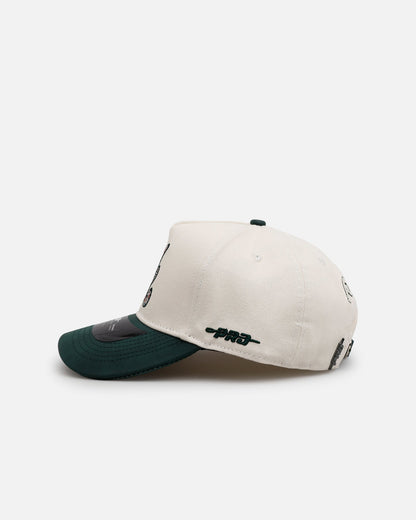 Pro Standard Atlanta Braves 'Tapestry 2.0' Pinch Front Strapback Dark Green