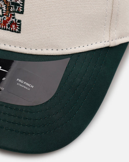 Pro Standard Los Angeles Dodgers 'Tapestry 2.0' Pinch Front Strapback Dark Green