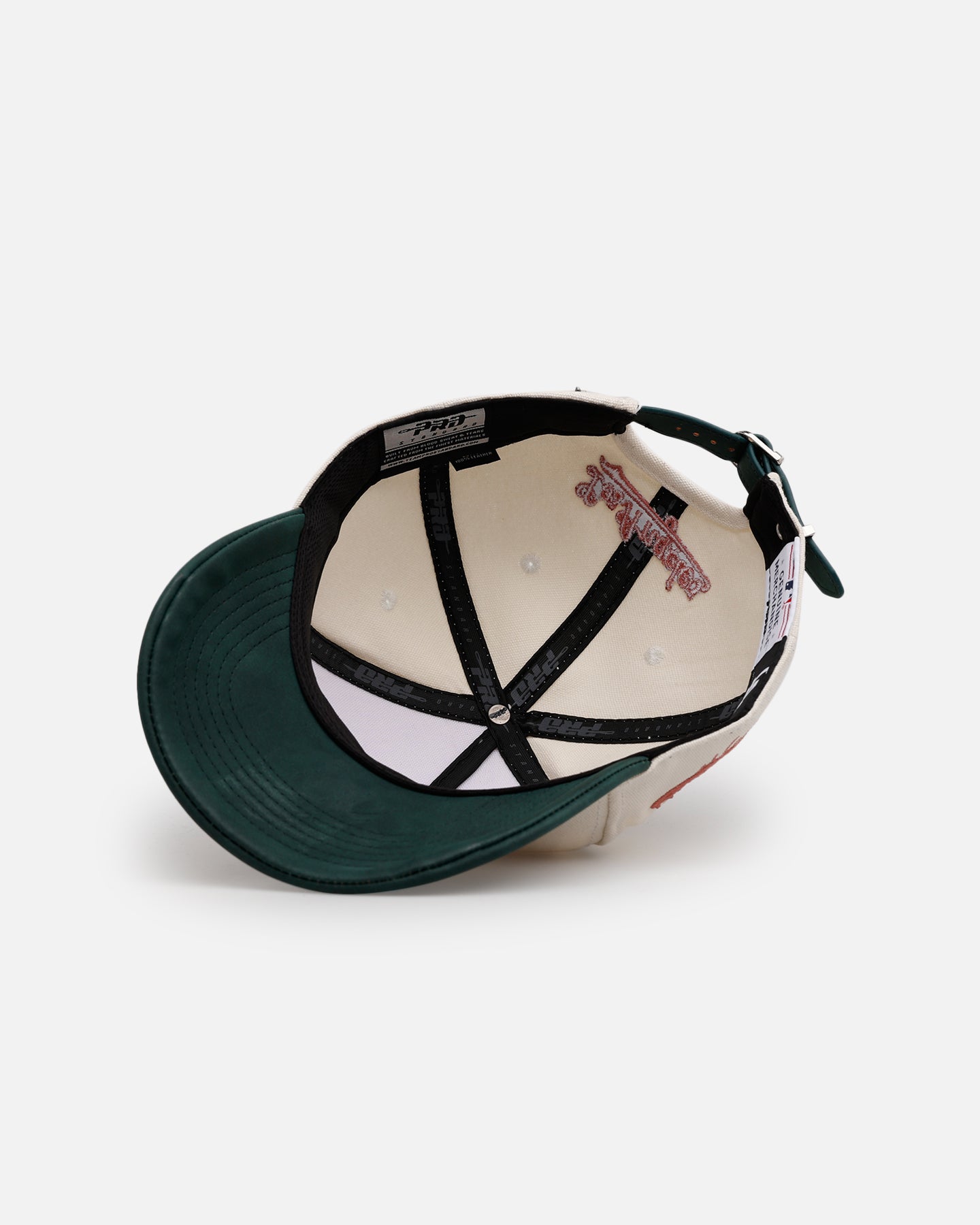 Pro Standard Los Angeles Dodgers 'Tapestry 2.0' Pinch Front Strapback Dark Green