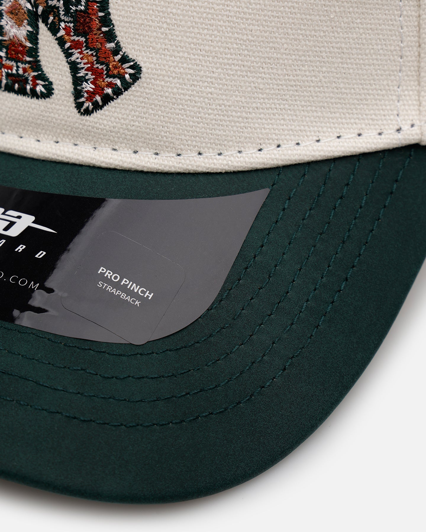 Pro Standard New York Yankees 'Tapestry 2.0' Pinch Front Strapback Dark Green