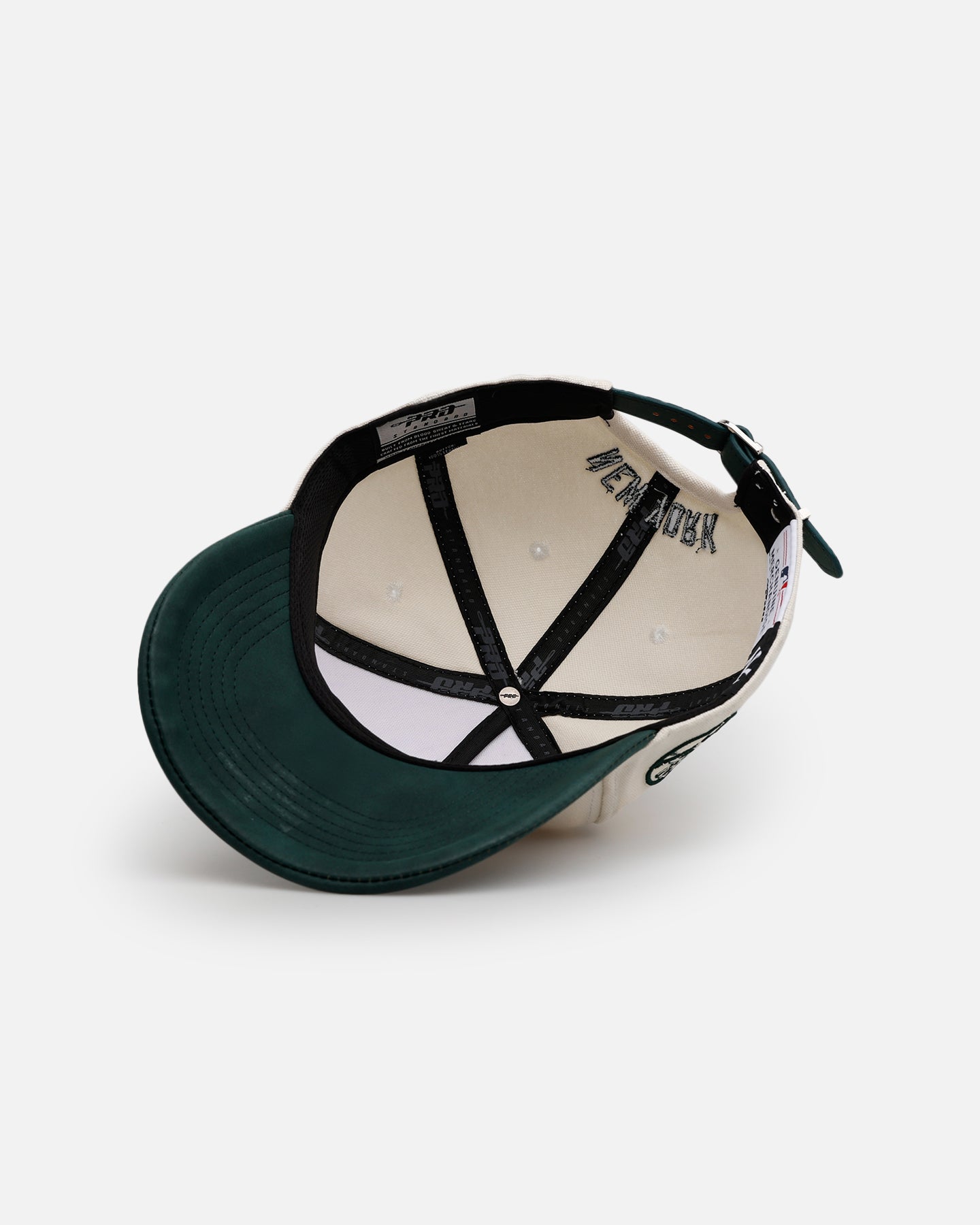 Pro Standard New York Yankees 'Tapestry 2.0' Pinch Front Strapback Dark Green