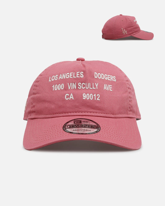 New Era Los Angeles Dodgers 'Location' 9TWENTY Strapback Rust