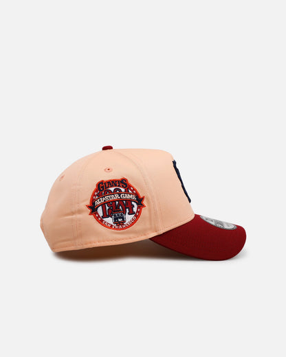 New Era San Francisco Giants 'Volcano' 9FORTY A-Frame Snapback Peach