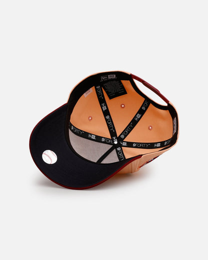 New Era San Francisco Giants 'Volcano' 9FORTY A-Frame Snapback Peach