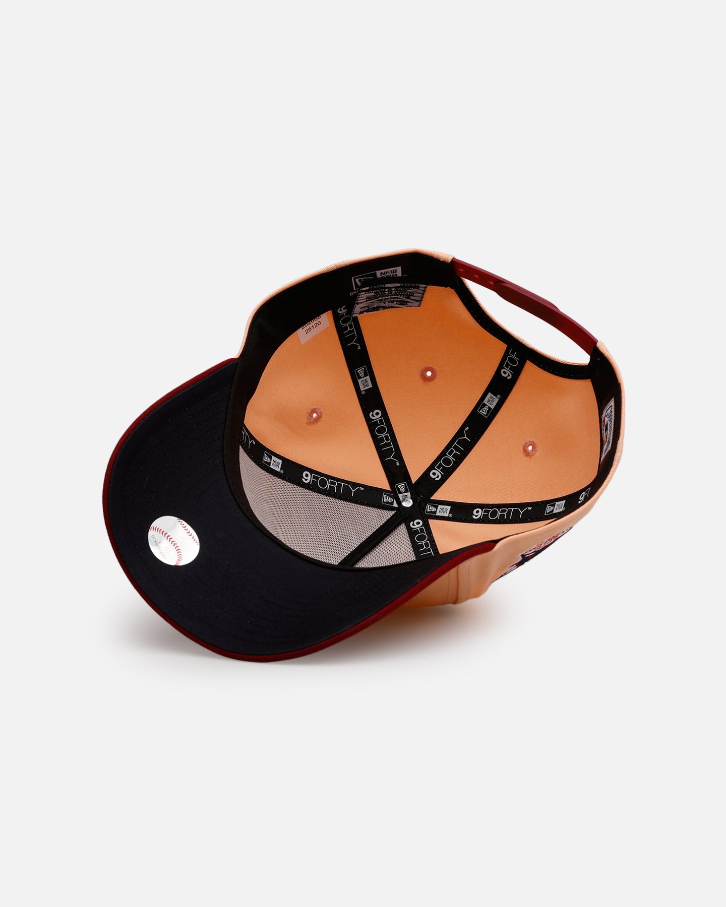 New Era Seattle Mariners 'Volcano' 9FORTY A-Frame Snapback Peach