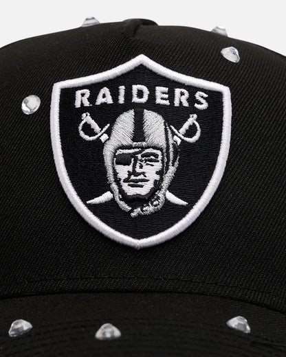 New Era Las Vegas Raiders 'Embellishment' 9FORTY A-Frame Snapback Black