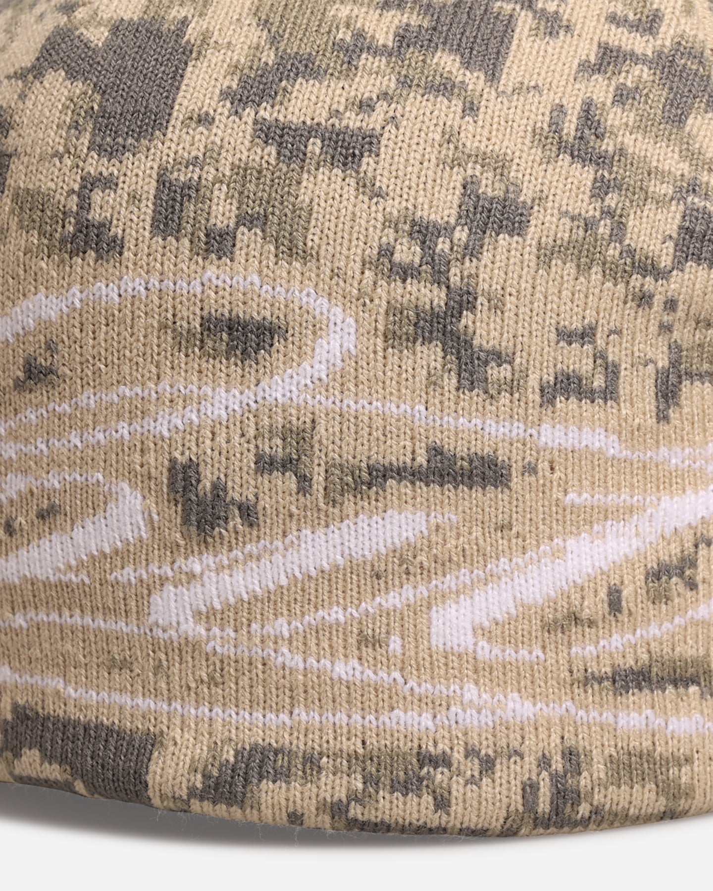 Loiter Skull Knit Beanie Digi Camo