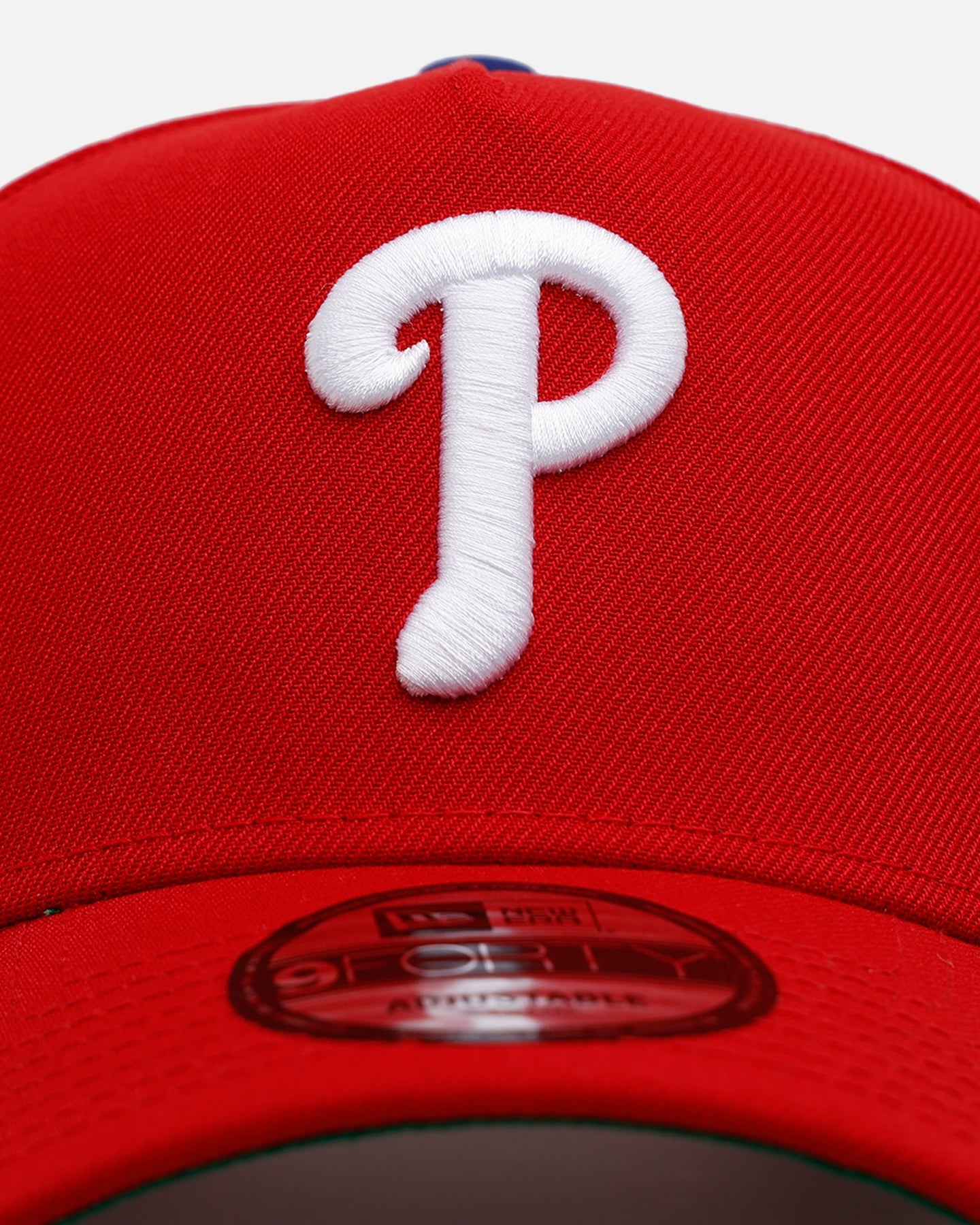 New Era Philadelphia Phillies 'Area Codes' 9FORTY A-Frame Snapback Red